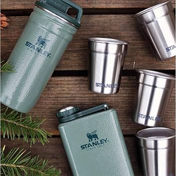 バーベキュー・調理用品 Stanley Adventure Shot Glass Set 59ml Stanley Adventure Pre-Party Nesting Shot Glass Set | 4 Shot
